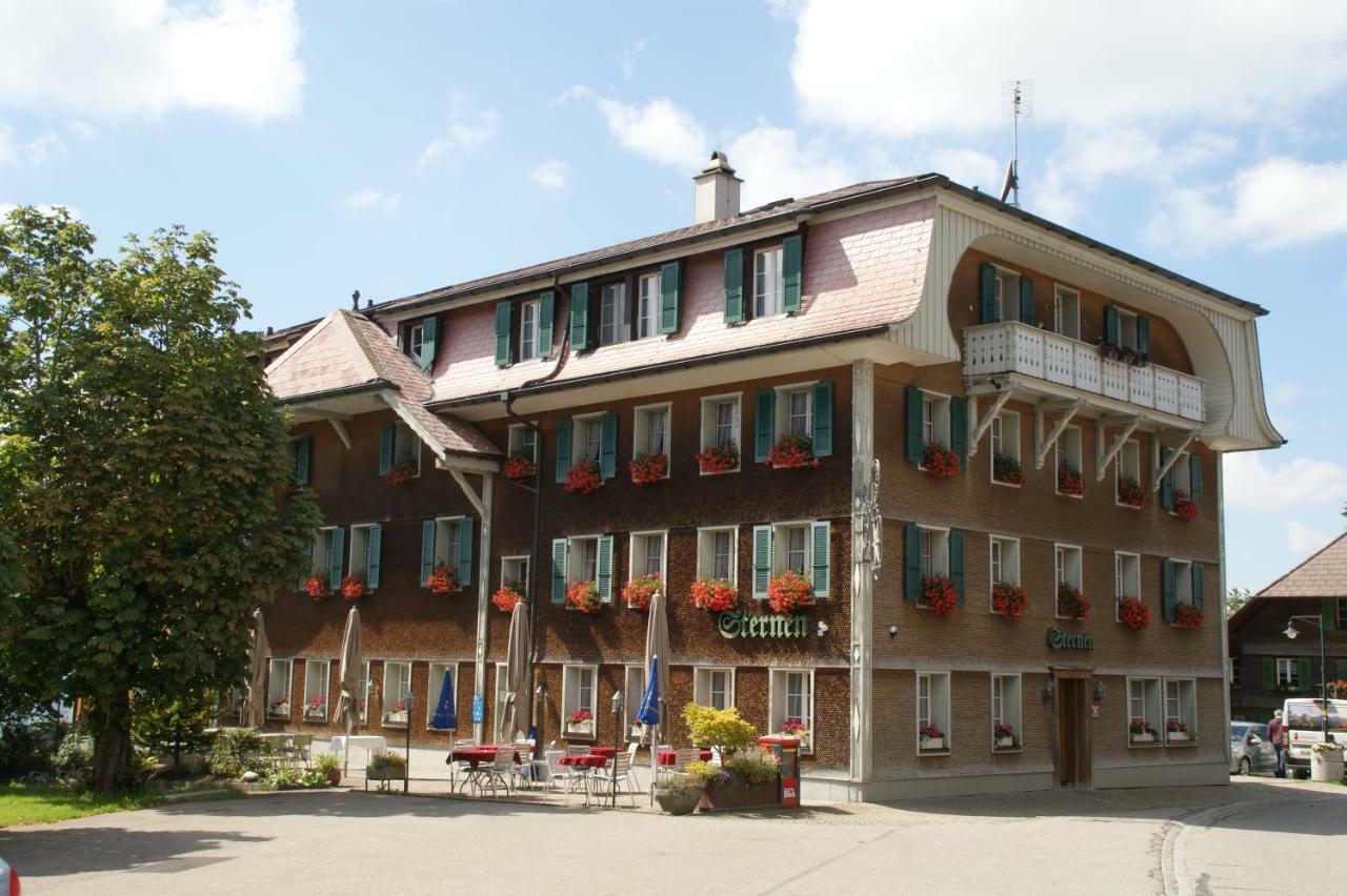 Hotel Restaurant Sternen Guggisberg Eksteriør bilde